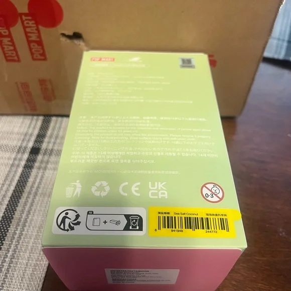 NIB POP MART LABUBU Exciting Macaron Sea Salt Coconut - Picture 2 of 11